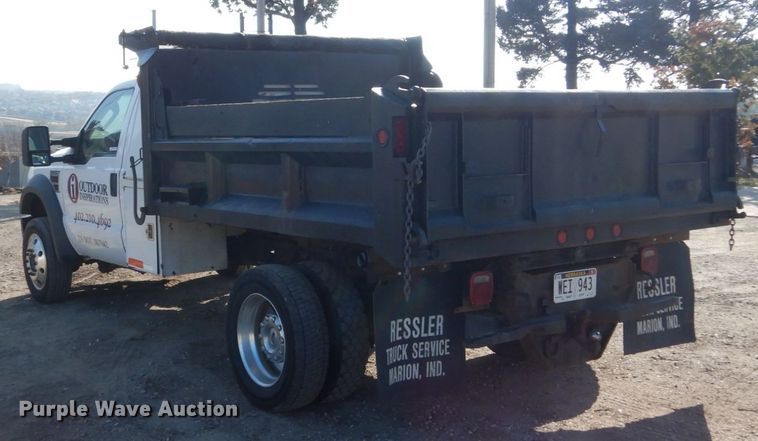 image for item EC9133 2008 Ford F550 Super Duty dump truck
