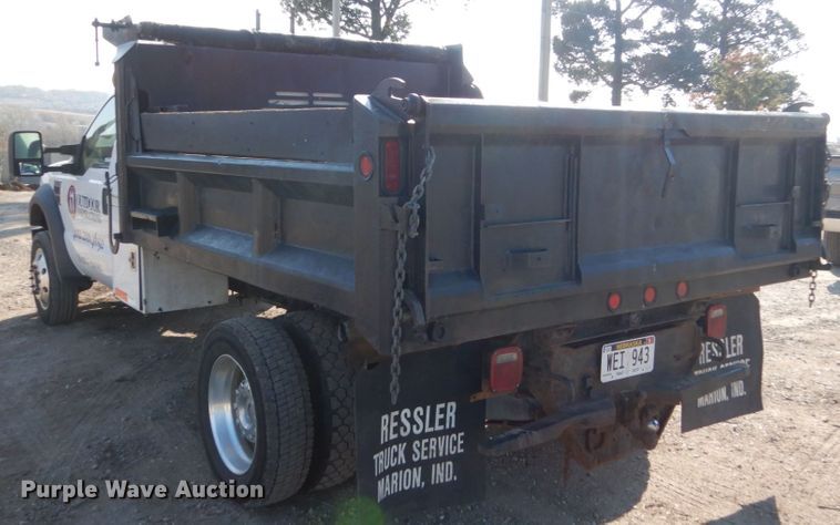 image for item EC9133 2008 Ford F550 Super Duty dump truck
