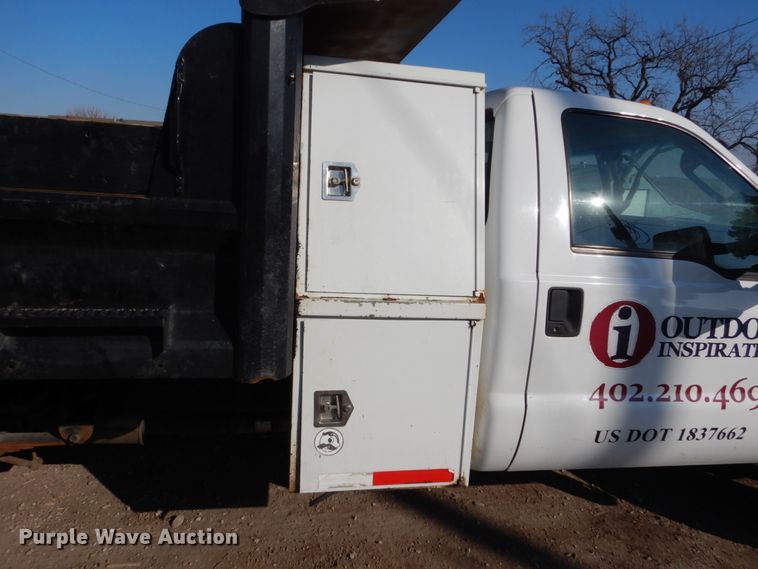 image for item EC9133 2008 Ford F550 Super Duty dump truck