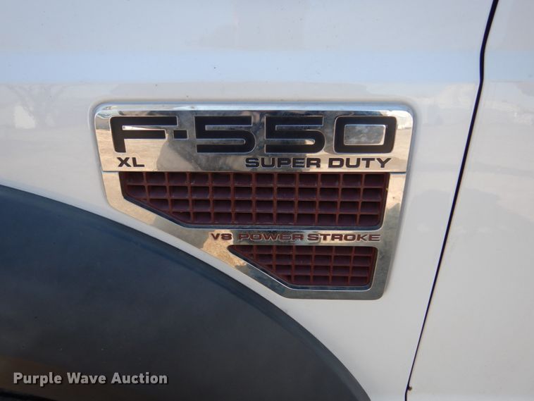 image for item EC9133 2008 Ford F550 Super Duty dump truck