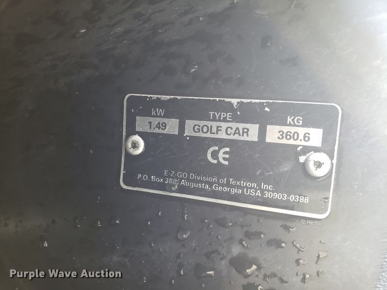 image for item ET9958 Ez-go golf cart