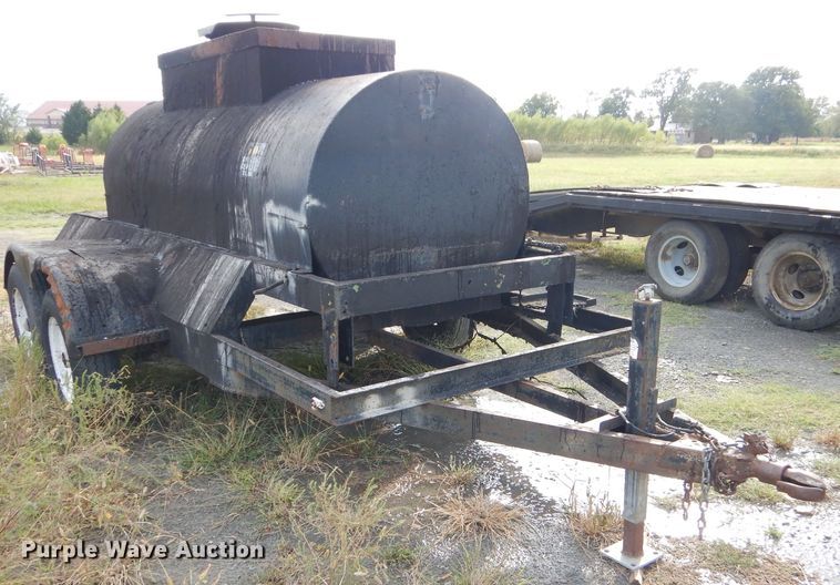 image for item EY9321 Shop built tank trailer