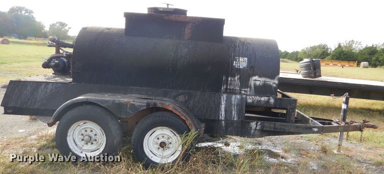 image for item EY9321 Shop built tank trailer