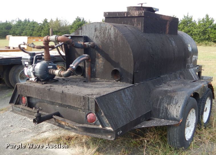 image for item EY9321 Shop built tank trailer