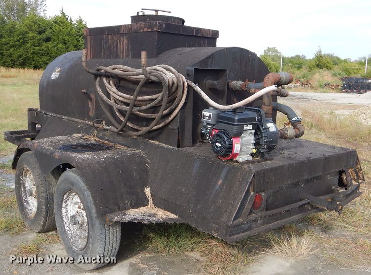image for item EY9321 Shop built tank trailer