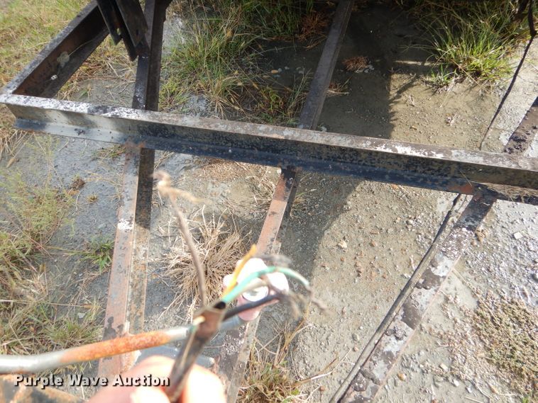 image for item EY9321 Shop built tank trailer