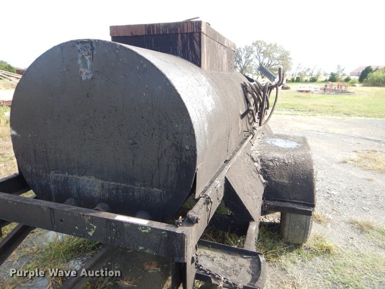 image for item EY9321 Shop built tank trailer