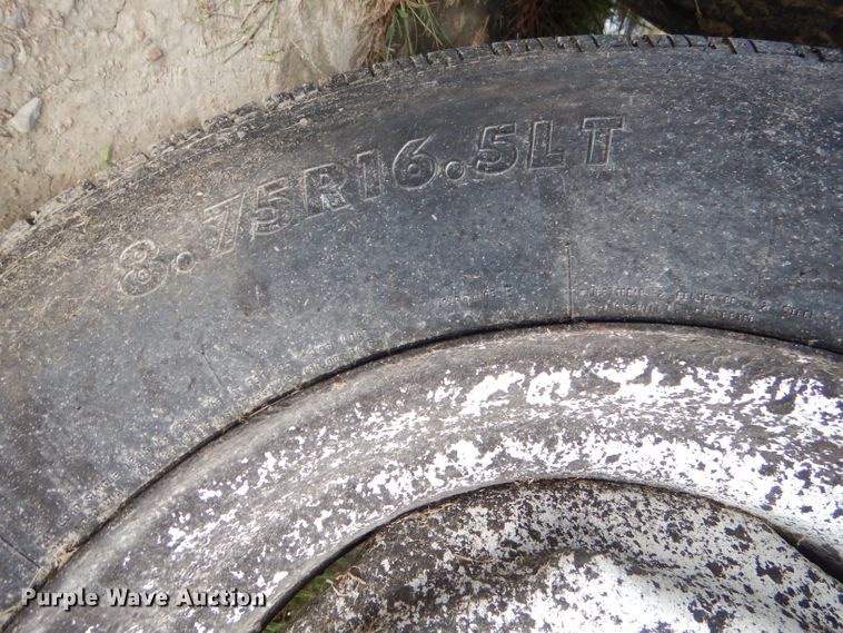 image for item EY9321 Shop built tank trailer