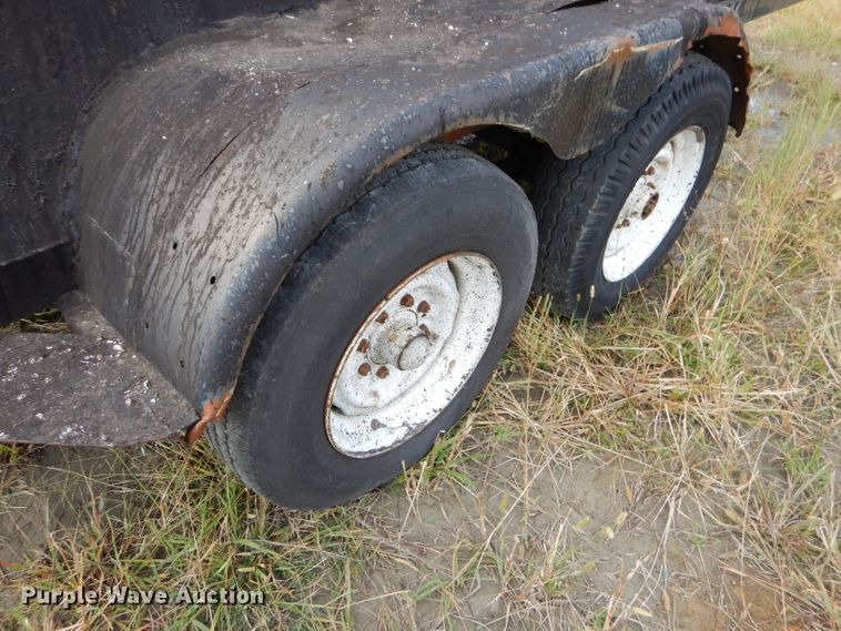 image for item EY9321 Shop built tank trailer