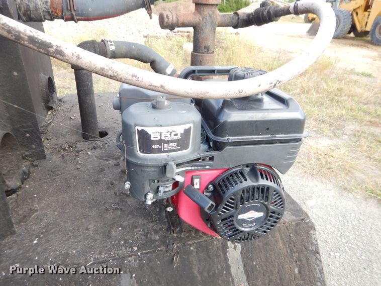 image for item EY9321 Shop built tank trailer