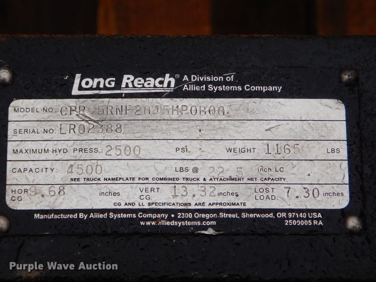 image for item EY9430 Barrel grapple attachment