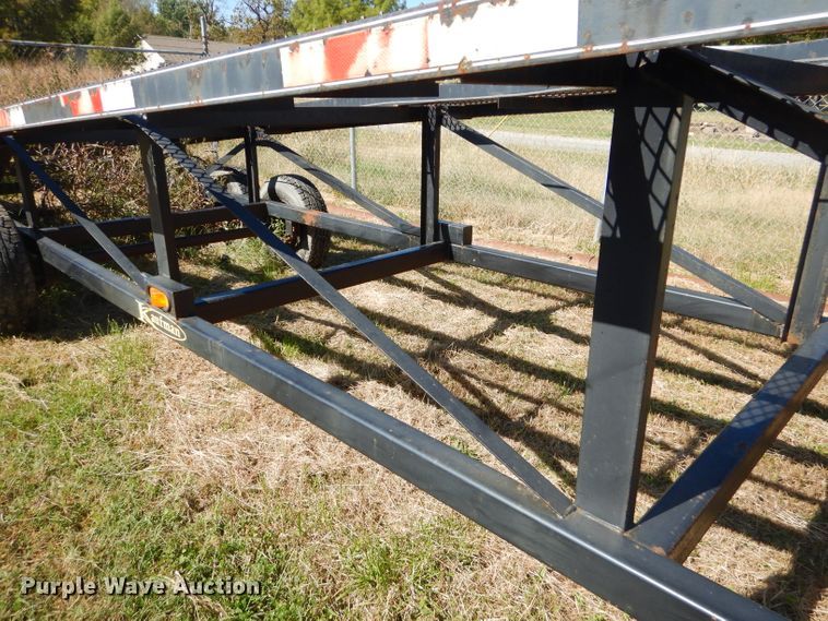 image for item EY9437 2004 Kaufman L10T equipment trailer
