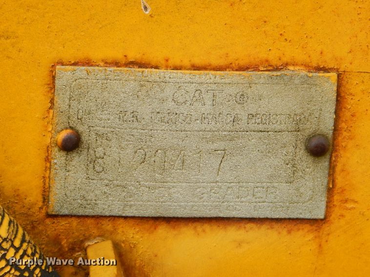 image for item EY9465 Caterpillar 8 rigid frame motor grader