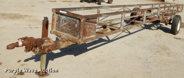 image for item EY9468 Shop built pipe trailer