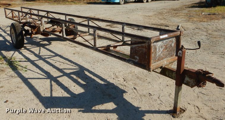 image for item EY9468 Shop built pipe trailer