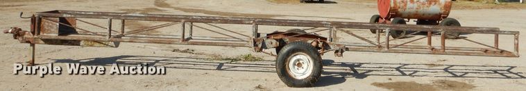 image for item EY9468 Shop built pipe trailer