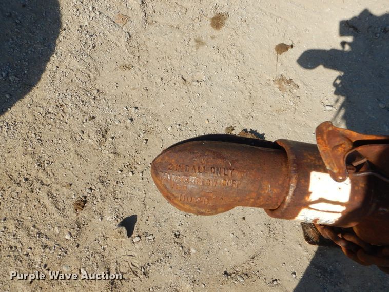 image for item EY9468 Shop built pipe trailer