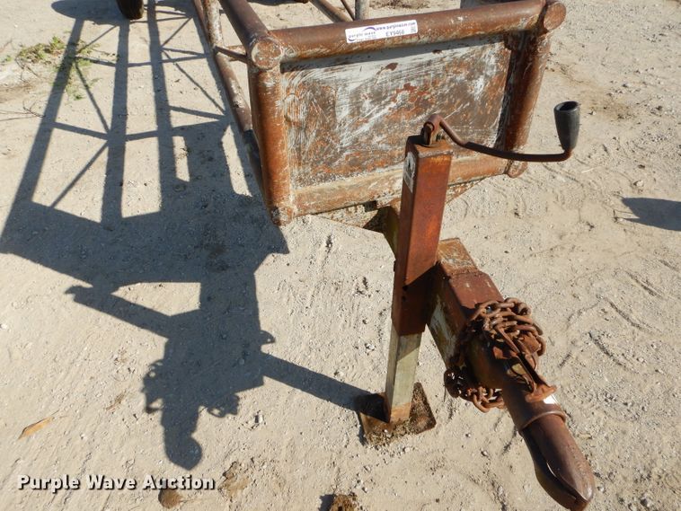 image for item EY9468 Shop built pipe trailer