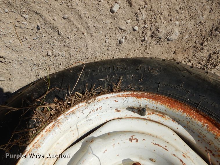 image for item EY9468 Shop built pipe trailer