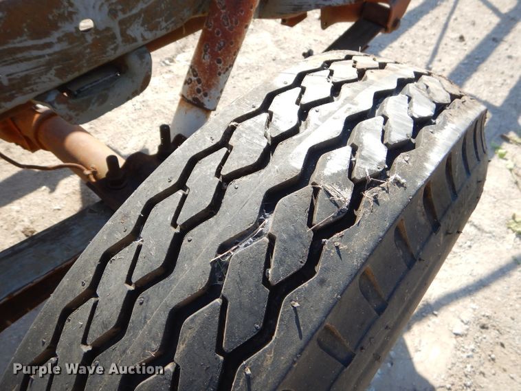 image for item EY9468 Shop built pipe trailer