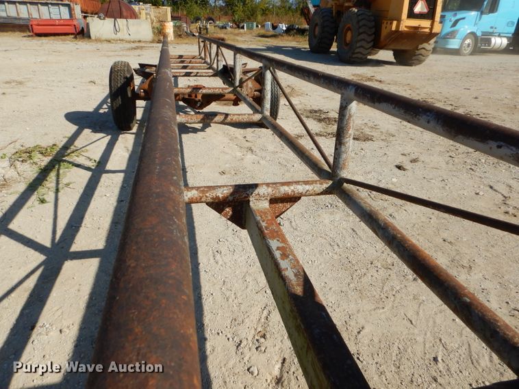 image for item EY9468 Shop built pipe trailer