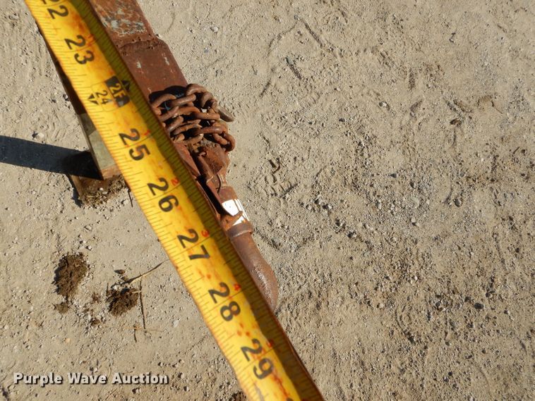 image for item EY9468 Shop built pipe trailer