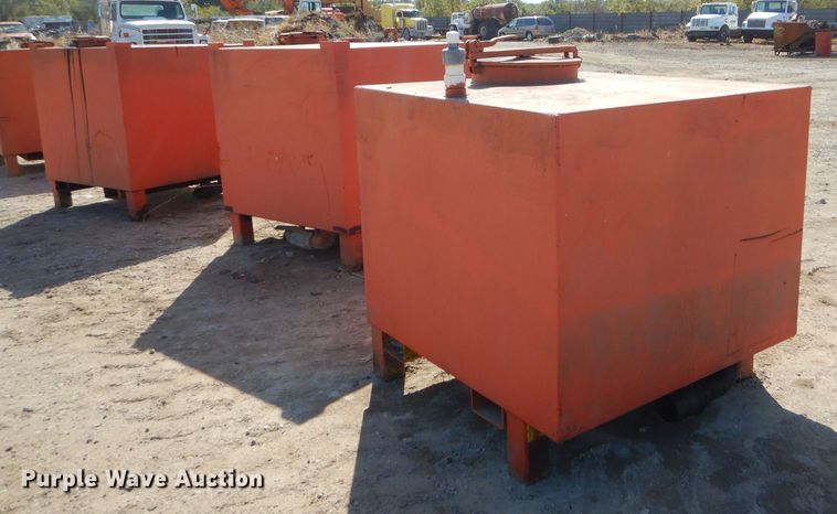 image for item EY9471 (4) steel oil containment tanks