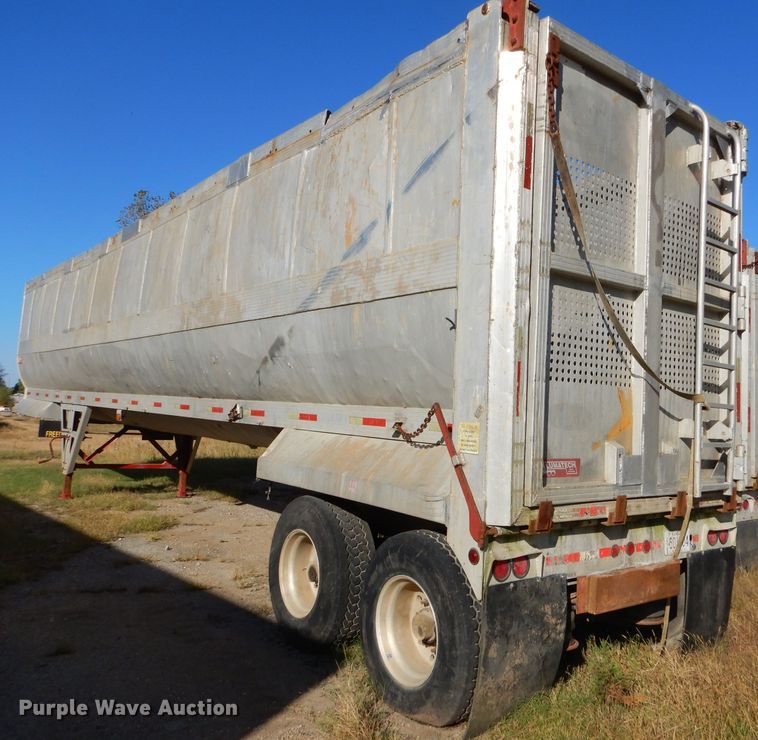 image for item EY9482 2005 Alumatech high side scrap trailer