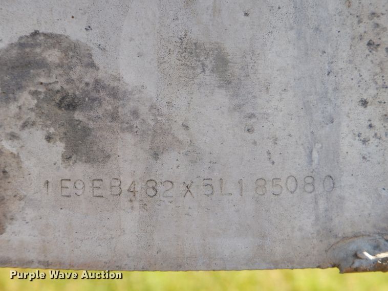 image for item EY9482 2005 Alumatech high side scrap trailer