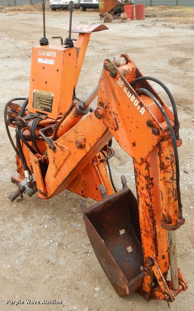 image for item FA9764 Kubota backhoe attachment
