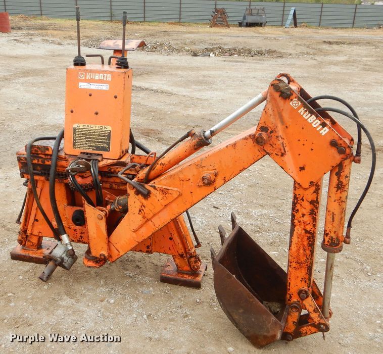 image for item FA9764 Kubota backhoe attachment