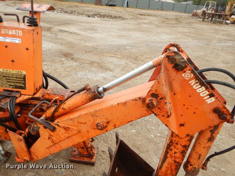 image for item FA9764 Kubota backhoe attachment