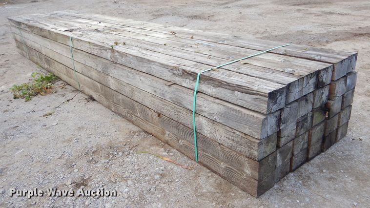 image for item FA9775 Approximately 30 landscaping timbers
