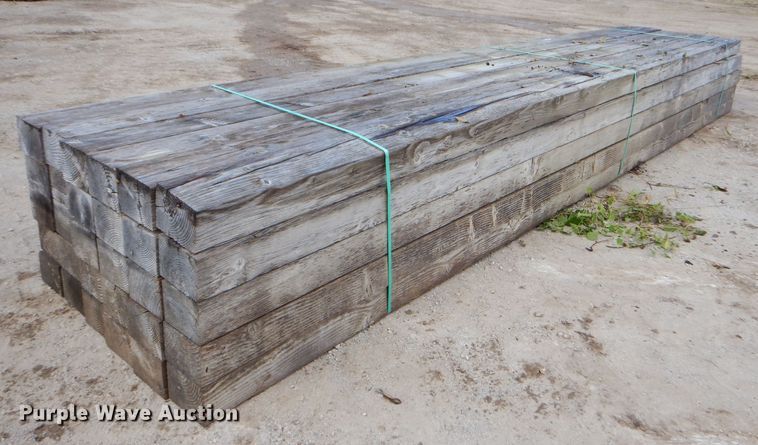 image for item FA9775 Approximately 30 landscaping timbers