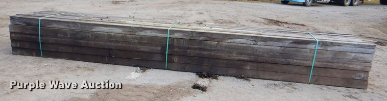 image for item FA9775 Approximately 30 landscaping timbers