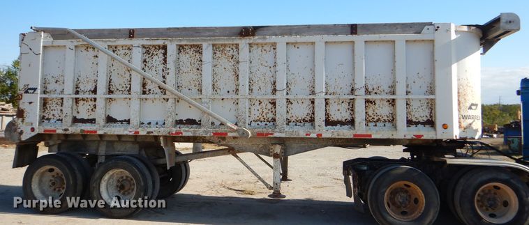 image for item FA9780 2002 Warren 0162666 end dump trailer