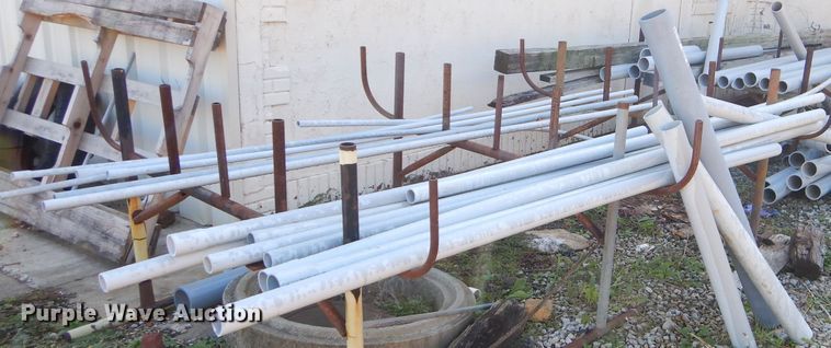 image for item FA9818 PVC pipe and racks