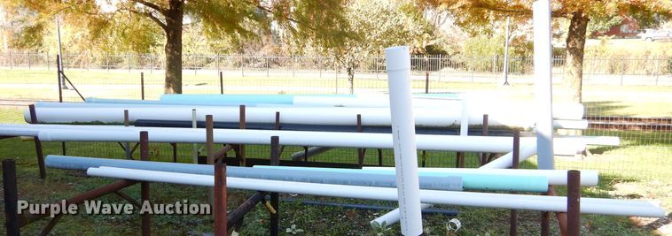 image for item FA9818 PVC pipe and racks