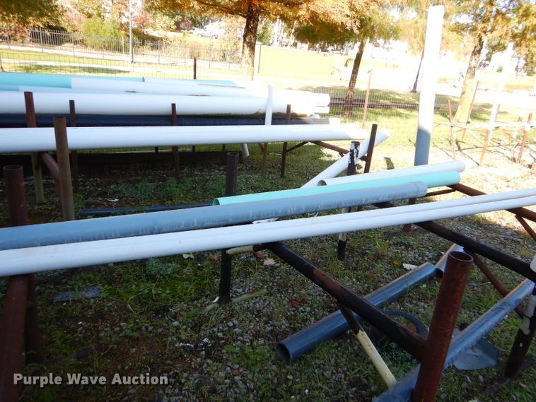 image for item FA9818 PVC pipe and racks