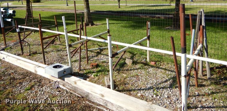 image for item FA9818 PVC pipe and racks