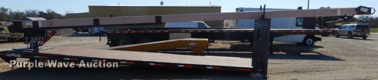 image for item FA9831 Steel flatbed with conveyor