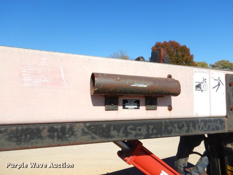 image for item FA9831 Steel flatbed with conveyor