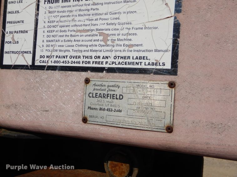 image for item FA9831 Steel flatbed with conveyor