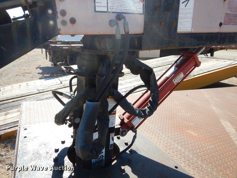 image for item FA9831 Steel flatbed with conveyor