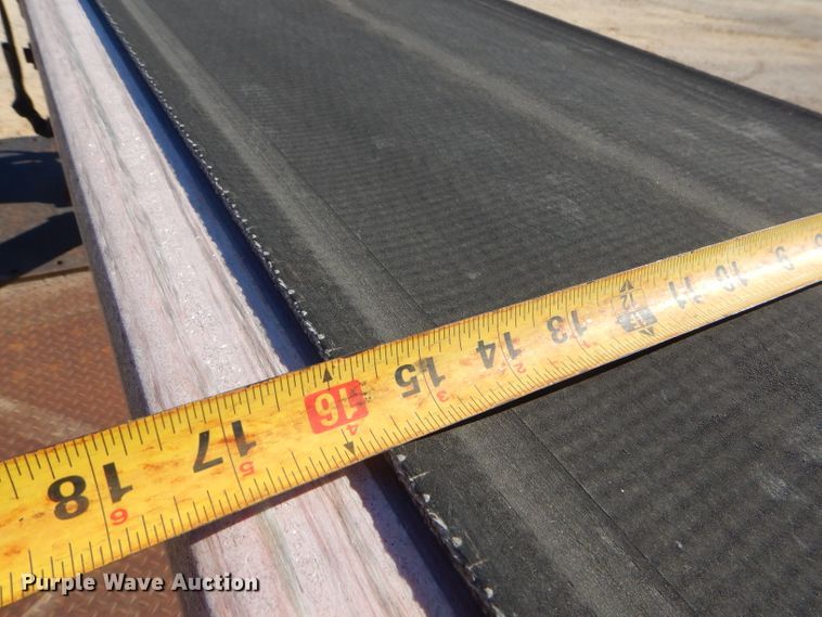 image for item FA9831 Steel flatbed with conveyor