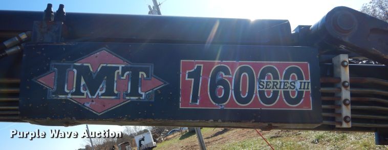 image for item FA9832 2006 IMT 16000S3J463356 Series III truck crane