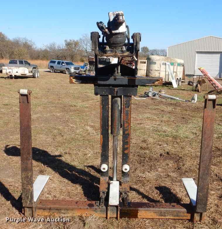 image for item FA9834 2000 Kinshofer 461-6000 pallet fork attachment