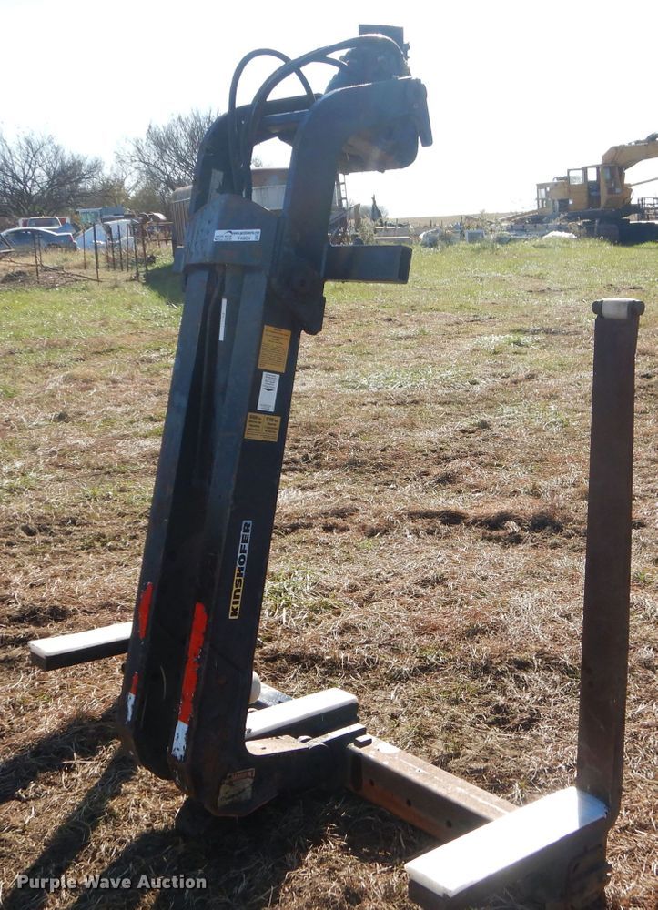 image for item FA9834 2000 Kinshofer 461-6000 pallet fork attachment