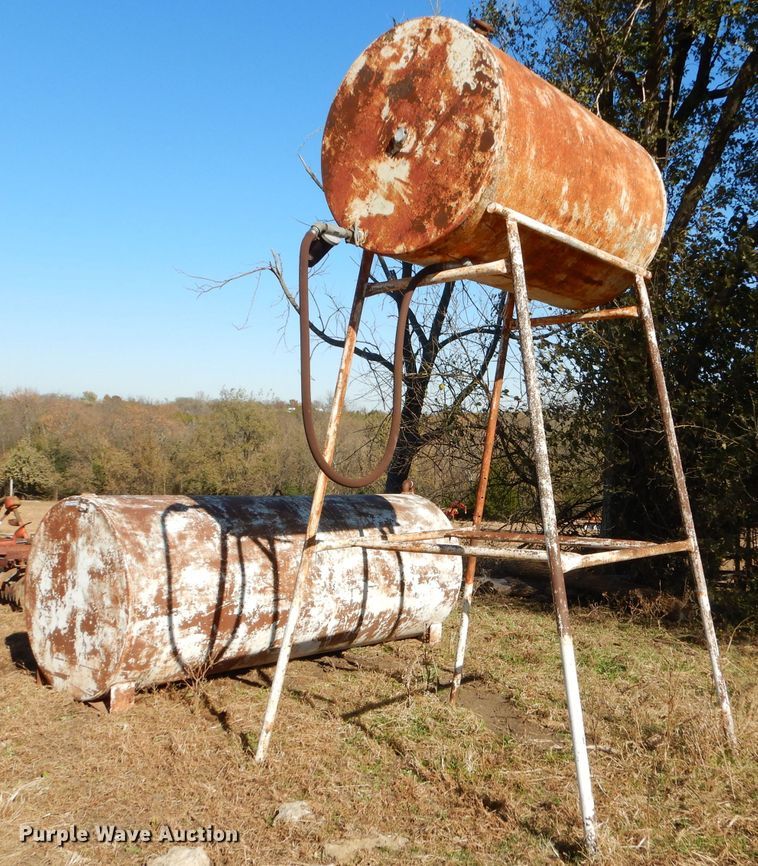 image for item FA9842 (2) steel fuel tanks