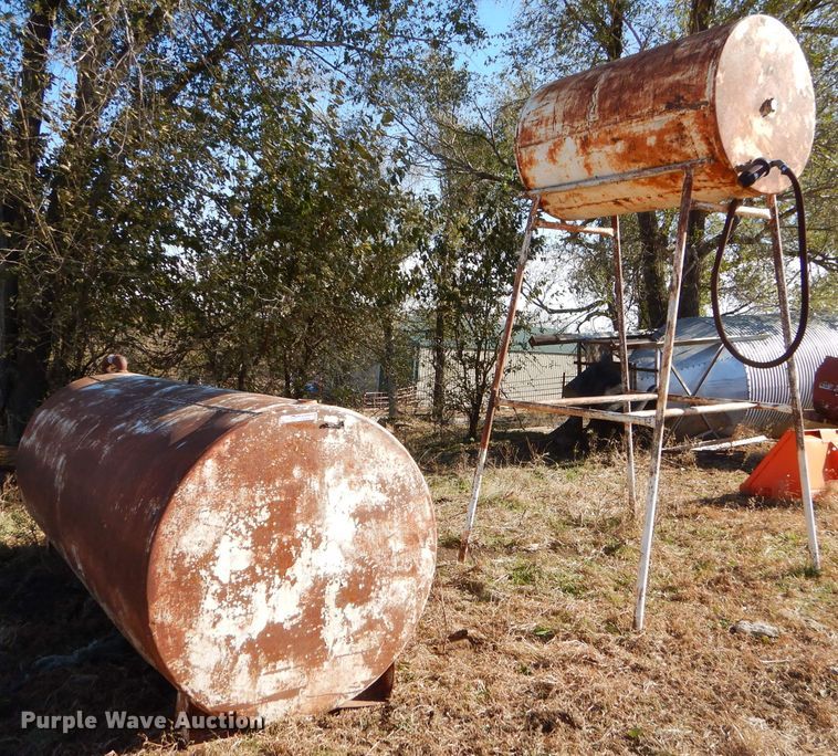 image for item FA9842 (2) steel fuel tanks